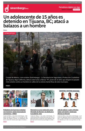 Cover of Sin Embargo destacadas