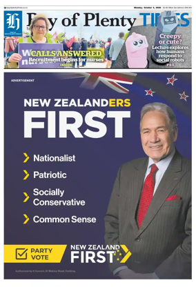Cover of Bay of Plenty Times