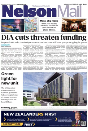 Cover of Nelson Mail