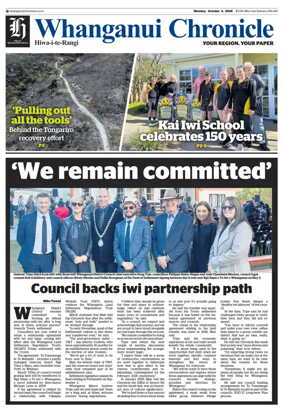 Cover of Whanganui Chronicle