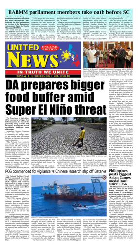 Cover of United News - English Edition