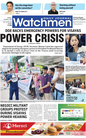 Cover of Watchmen Daily Journal