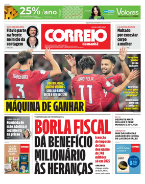 Cover of Correio da Manha