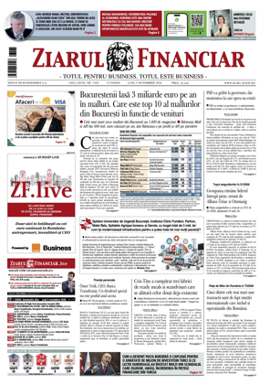 Cover of Ziarul Financiar