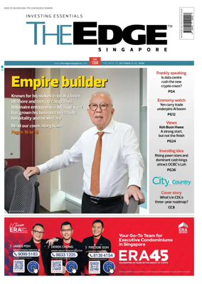 Cover of The Edge Singapore
