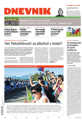 Cover of Dnevnik (Slovenija)