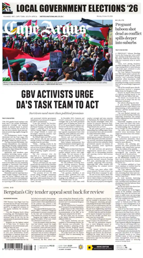 Cover of Cape Argus (PM Edition)