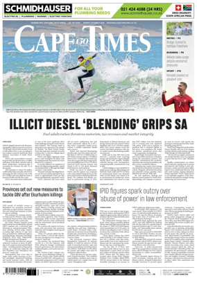 Cover of Cape Times