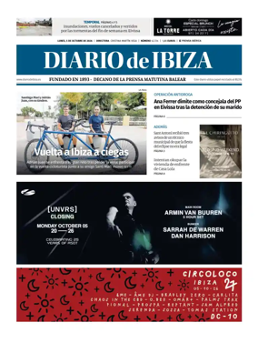 Cover of Diario de Ibiza