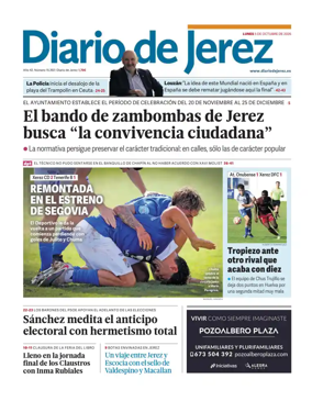 Cover of Diario de Jerez