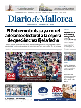 Cover of Diario de Mallorca