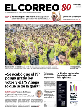 Cover of EL Correo (Alava)