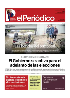 Cover of El Periodico - Castellano