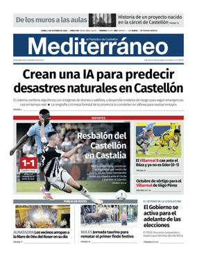 Cover of El Periodico Mediterraneo