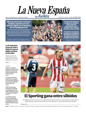 Cover of La Nueva Espana (Aviles)