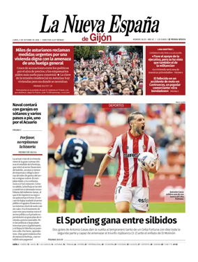 Cover of La Nueva Espana (Gijon)