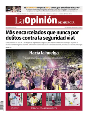 Cover of La Opinion de Murcia