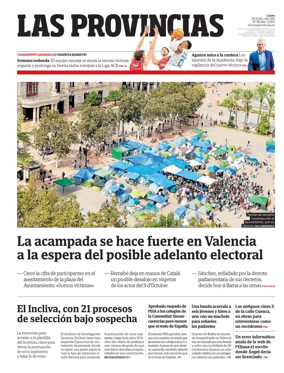 Cover of Las Provincias_(Valencia)