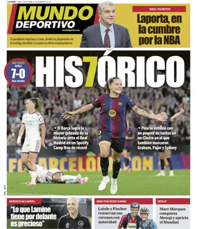 Cover of Mundo Deportivo (Barcelona)