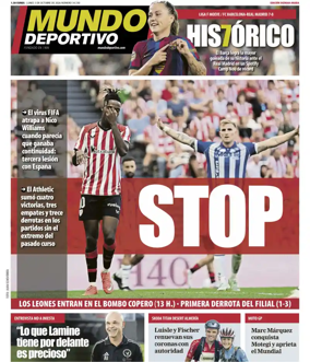 Cover of Mundo Deportivo (Bizkaia-Araba)