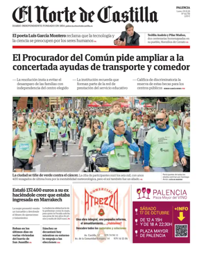 Cover of Norte de Castilla (Palencia)