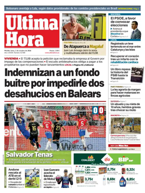 Cover of Ultima Hora