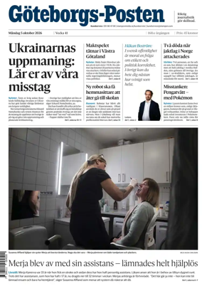 Cover of Goteborgs-Posten