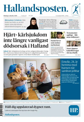 Cover of Hallandsposten