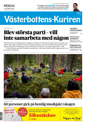 Cover of Vasterbottens-Kuriren