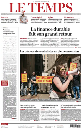 Cover of Le Temps