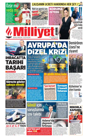 Cover of Milliyet