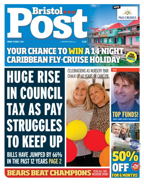 Cover of Bristol Post