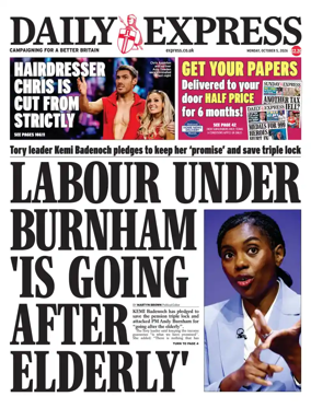 Cover of Daily Express