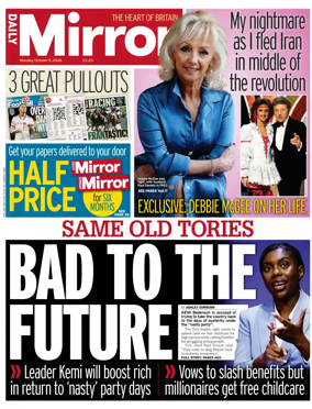Cover of Daily Mirror