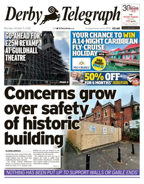 Cover of Derby Telegraph