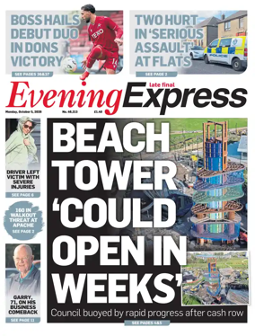 Cover of Evening Express
