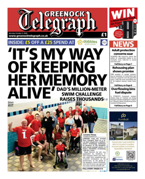 Cover of Greenock Telegraph
