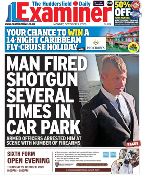 Cover of Huddersfield Daily Examiner
