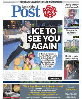 Cover of Lancashire Evening Post