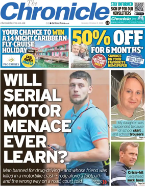Cover of The Chronicle (UK)