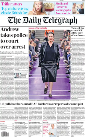 Cover of The Daily Telegraph