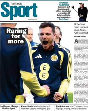 Cover of Herald Sport