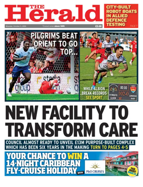 Cover of The Plymouth Herald
