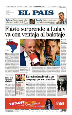Cover of El Pais (Uruguay)