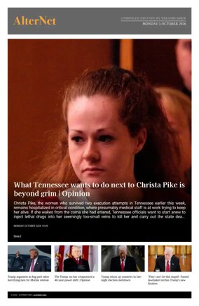 Cover of AlterNet
