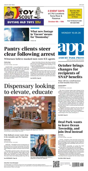 Cover of Asbury Park Press