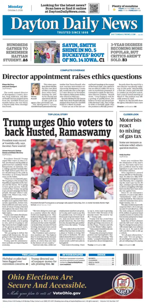 Cover of Dayton Daily News