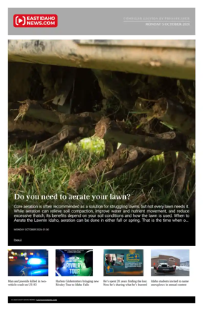Cover of East Idaho News