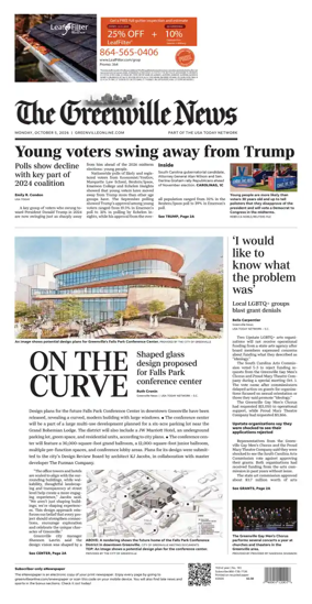 Cover of The Greenville News