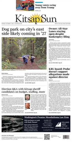 Cover of Kitsap Sun